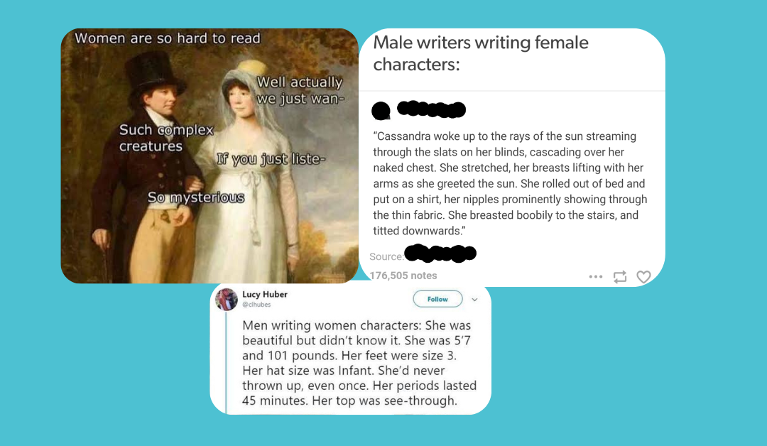 POV in fiction men writing women